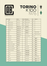 Load image into Gallery viewer, TORINO K 100 1976